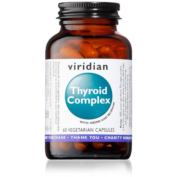 VIRIDIAN THYROID COMPLEX 60CAPS