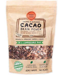 Organic Granola – Cacao Brain Power & Activated 200g (Mindful Foods)