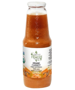 Organic Juice – Carrot, Ginger & Turmeric Cold Press 1L (Complete)