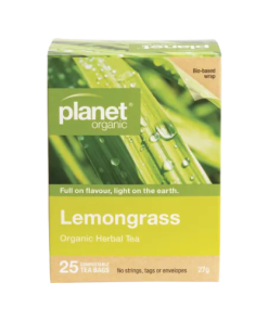 Organic Tea – Lemongrass 25 Bags (Planet Organic)