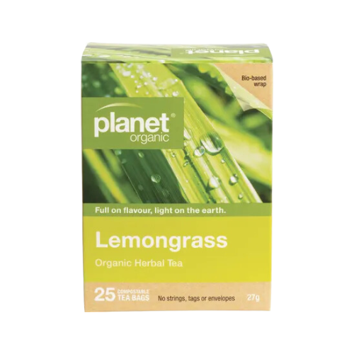 Organic Tea – Lemongrass 25 Bags (Planet Organic)