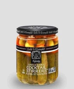 Sable & Rosenfeld – Tipsy Cocktail Stirrers (Pickle): Garlic & Dill , 500ml