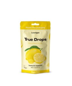 TRUE GUM LEMON DROPS 70G